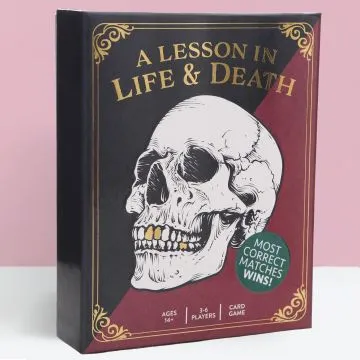 A Lesson In Life & Death - Card game pack